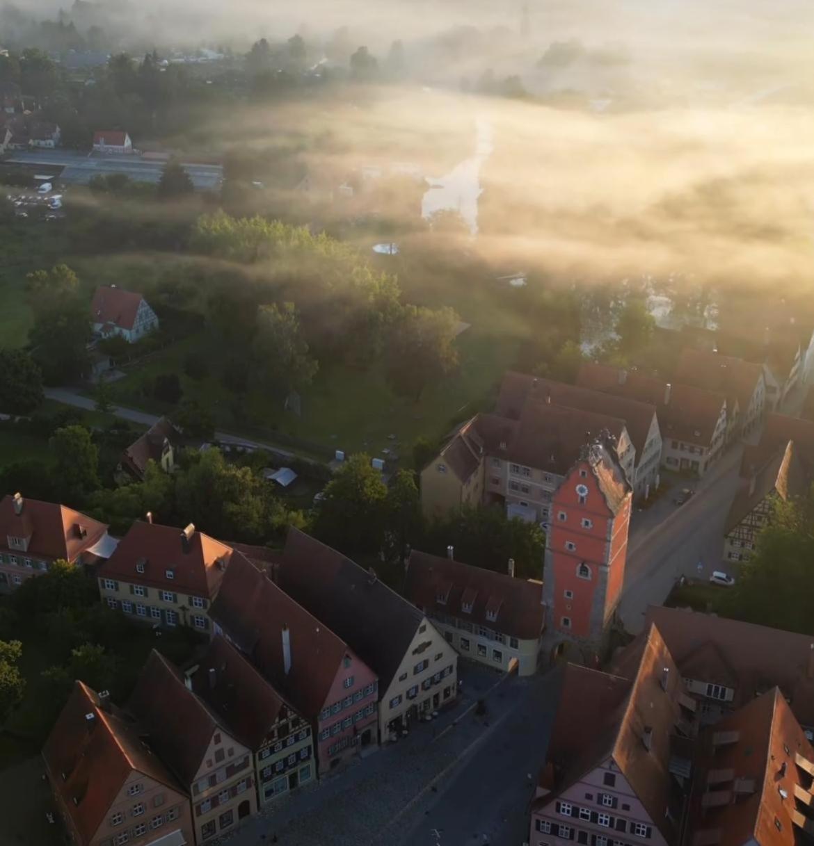 Dornroeschen Daire Dinkelsbühl Dış mekan fotoğraf