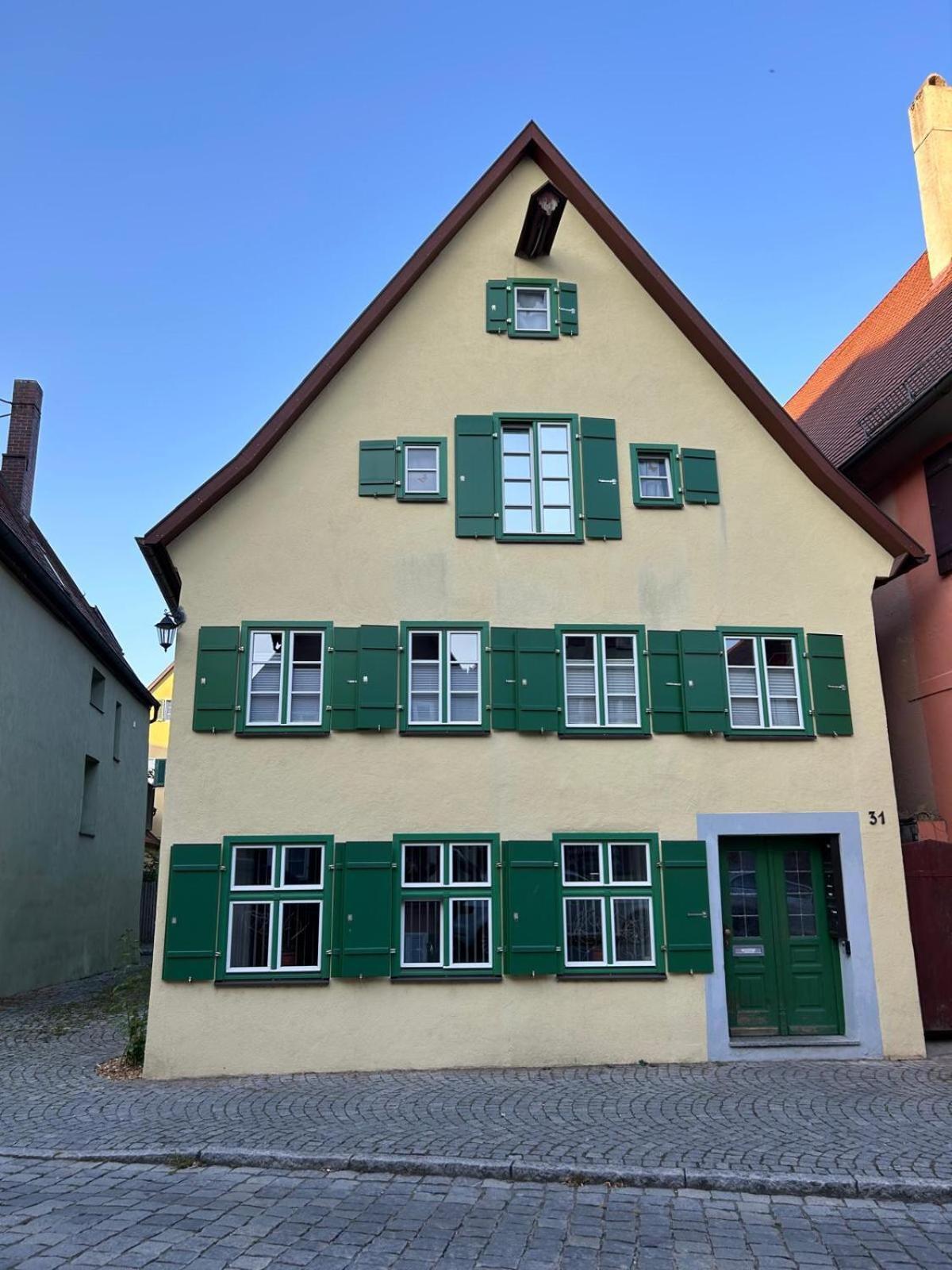 Dornroeschen Daire Dinkelsbühl Dış mekan fotoğraf